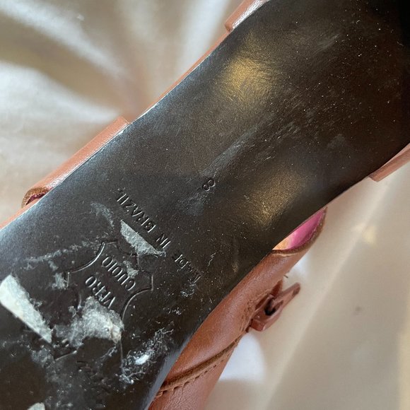 Pour La Victoire. Leather Cage High-Heel Sandals. - Picture 3 of 3